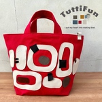 tuttifun＊白いmaruの赤いバッグ