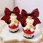 女王しろくまケーキ🌹◆バッグチャームorネックレス