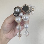 「邂逅　パール×ゴールド」＊一点ものアクセサリー