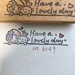 スタンプ　No. 6049 have a Lovely date 