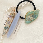 《ヘアアクセサリー　happybag》ヘアゴム　ヘアクリップ　レジン　レジンアクセサリー　レジンアクセ　ドライフラワーアクセサリー　ドライフラワー　ハッピーバック　福袋　