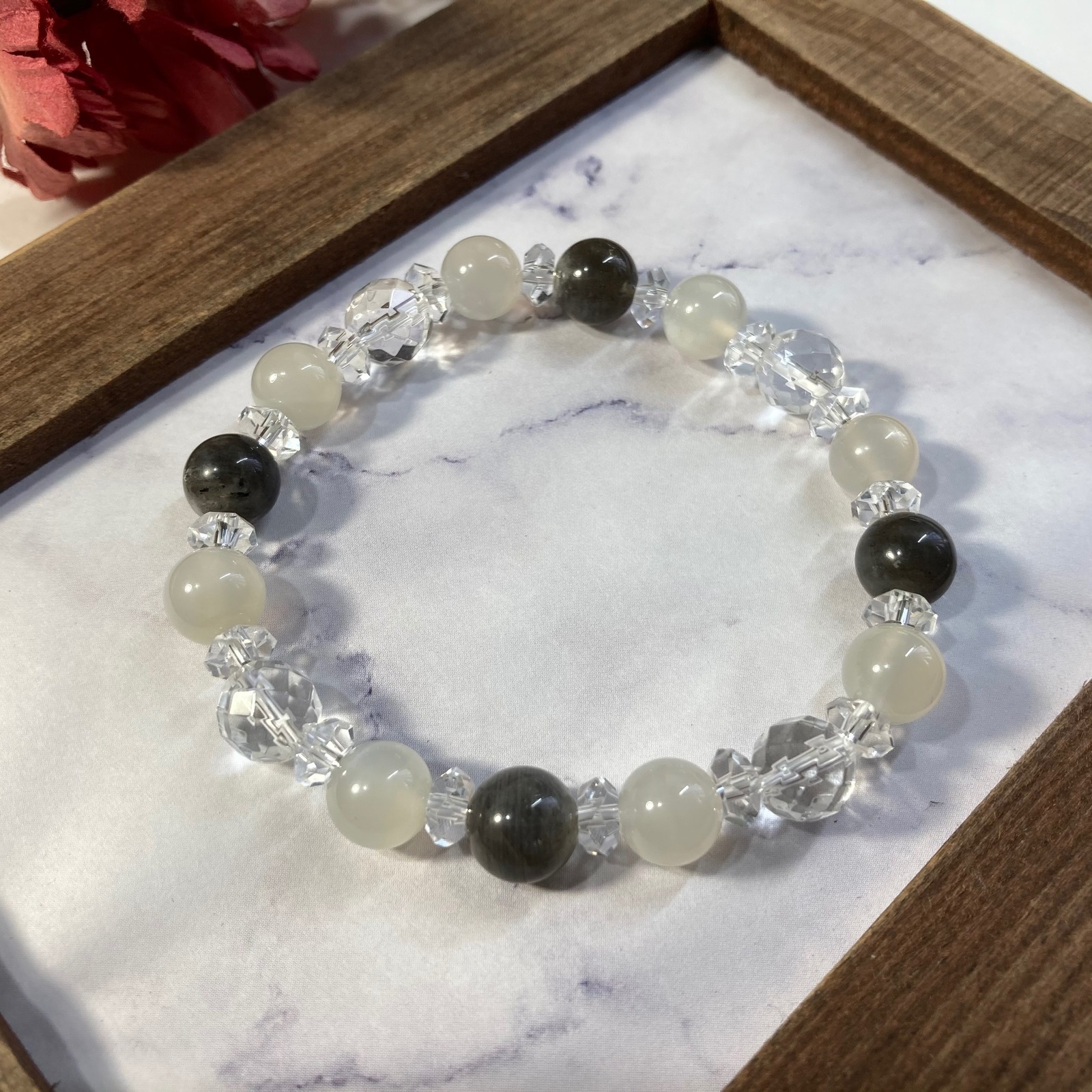 水晶 ムーンストーン ローズクォーツ アメジスト 天然石