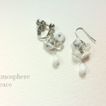 しろ(イヤリング/ピアス)