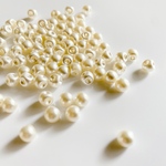 181)50個 /  鈴丸ビーズ / 6mm / ピアスパーツ / イヤリングパーツ / ハンドメイドパーツ /アクセサリーパーツ / インポート / パールビーズ