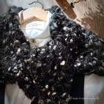 happy SALE    30%と少しOFF 大人BLACK❤︎三角ショール