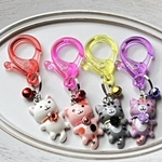 猫のキーホルダー　４つセット　