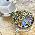 Midnight Gardenピルケース(円形)-2-
