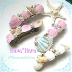 🐚❇マーメイドのおめかしバレッタ🐬🌴