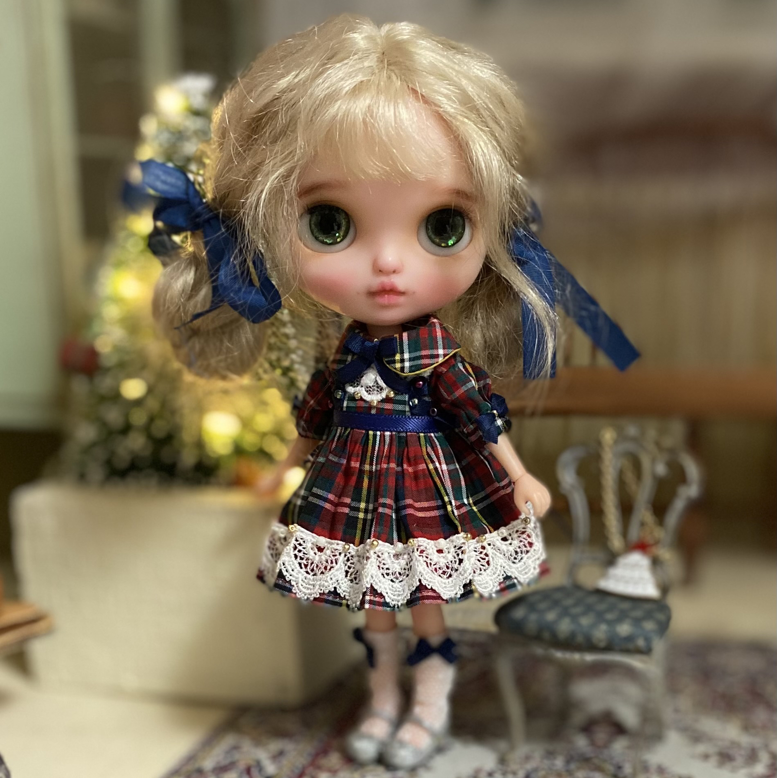 ポップマートブライス セーラー風セットアップ(ブルー) - エルマ