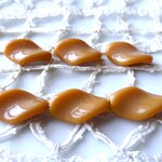 チェコビーズ　ベージュひねり６個