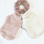 【犬服セミオーダー】パピー犬服小型犬服ロング犬服中型犬服 ＋5℃しっとりふわふわベアウォーム半袖冬服犬服