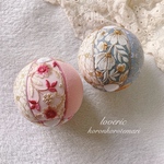 【最後の2点】鞠　手鞠　インド刺繍