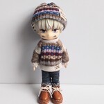 オビツ11 ・ねんどろいどどーる共通サイズ  ニット セーター④