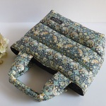 【￥1000オフ】MOKOトート＜マグネットタイプ＞*リバティStrawberryThiefイエロー×グリーン