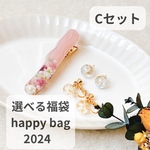 選べる福袋ピアス(イヤリング)2点＋ヘアクリップ1点