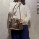 値下げ0972 VINTAGE CELINE  マカダム ポーチ付きデザイン巾着ショルダートリオンフバッグ セリーヌ  bagアンティークヴィンテージ 