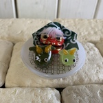 ガラスの干支飾り(豆皿)