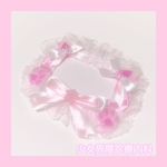 天使界隈  猫耳 メイドさん お給仕  デコ名札 サブカル ヨントン ぴんく　ゆめかわいい　コンカフェ メイドカフェ メイド喫茶