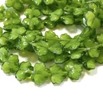 メープルリーフ 10個 チェコビーズ