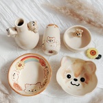 【オーダー品】ポメラニアンの器セット