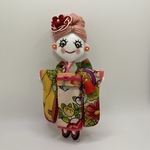 ハンドメイドドールチャーム　バックチャーム　お人形