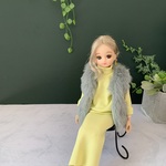 ⭐︎ set⭐︎ニットセットアップ　ドルマン袖トップス➕スカート　リカちゃん服　リカちゃんアウトフィット