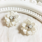 ブライダルフラワーピアス/イヤリング⋆送料込