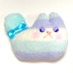 水色シッポなふて猫さん 
