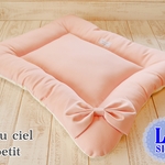 【受注制作品】☆プチプラスクエアクッション☆　シンプルカラー　ピンク（ＬＬサイズ）