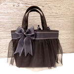 ハンドメイド チュールリボンバッグ