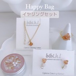 Eハッピーバック（ピンク）イヤリングセット