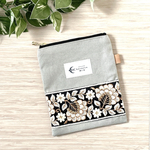 インド刺繍リボンのポーチ