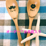 再販×５ペアスプーン＊ウェディング＊席札＊オーダー＊オリジナル＊結婚祝い＊プチギフト＊