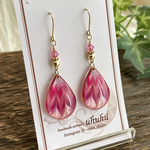 《お値下げ・一般販売》アジアンドロップ  ピアス/イヤリング