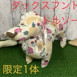  《1点もの》ダックスフンドトルソー苺柄[送料込み]