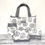 Ｅ＊2024HappyBagSet＊４点セット＊北欧サークルフラワーグレー