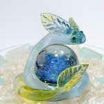 Dp06［水黄］宇宙を護るリーフガラスドラゴン
