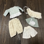 ブライス　サイズ　服　アウトフィット　小布娃衣　ピュアニーモs オビツ22 リカちゃん