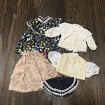 ブライス　サイズ　服　アウトフィット　小布娃衣　ピュアニーモs オビツ22 リカちゃん
