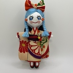 ハンドメイドドールチャーム　バックチャーム　お人形