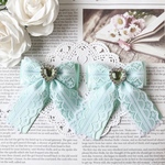 【在庫品激安SALE】♡日本製使用♡リボンヘアクリップ♡