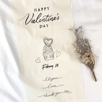 バレンタイン 飾り タペストリー ベビー 誕生日 valentine