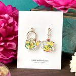 ChinaTea earring -龍-｜中国茶器イヤリング・ピアス〔2024年干支・辰〕