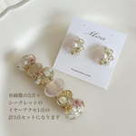 ※再販リクエストされた方限定※◻️Happybag◻️バレッタ＋イヤーアクセ2点