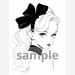294.teatea.オリジナル 人物ステッカー
