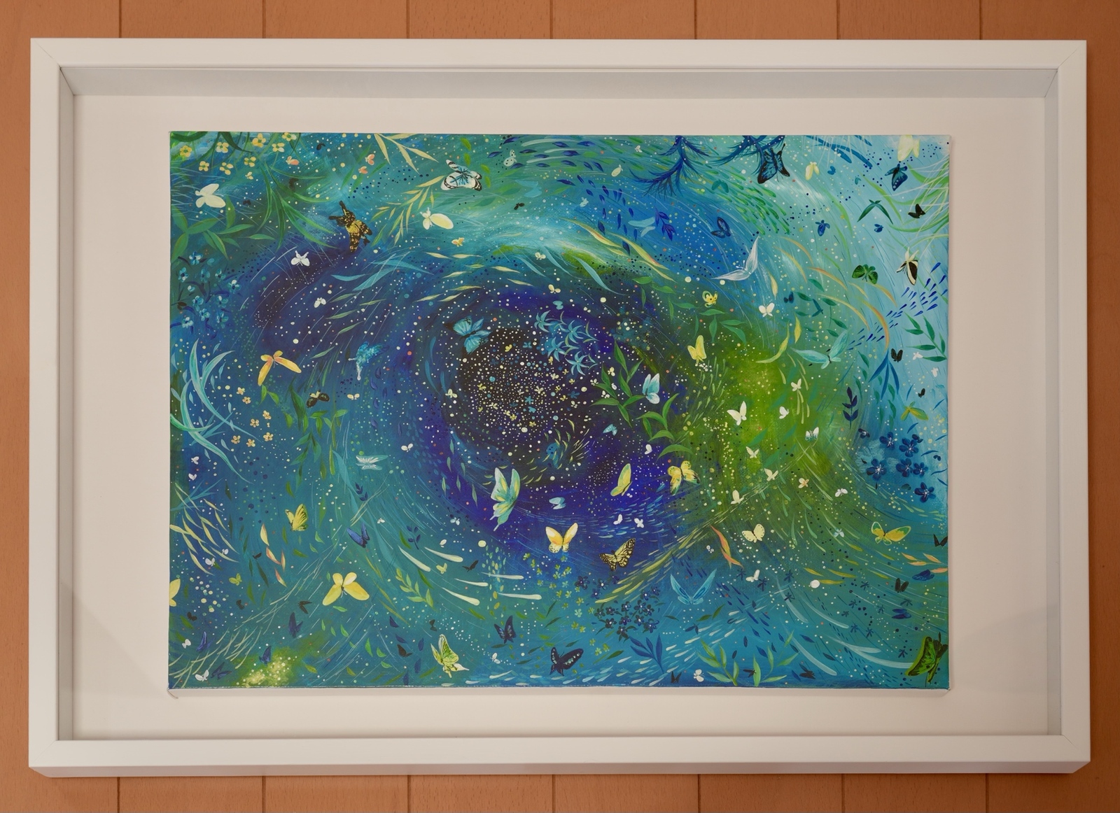 have a deydream』 アクリル絵画 原画 - 上遠野 愛 原画販売
