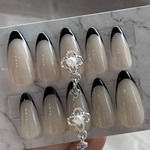 ネイルチップ 地雷系 量産型 ワンホン ネイルチップ