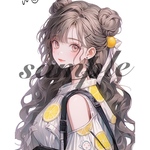 ℳ.オリジナル 人物ステッカー