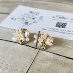 再販! チェコビーズイヤリング・ピアス