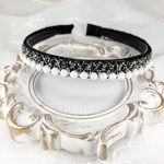 1000円🎉 インド刺繍リボン カチューシャ　No.j004